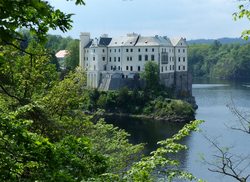 Orlík Castle, Orlík nad Vltavou, Czech Republic (Czechia)